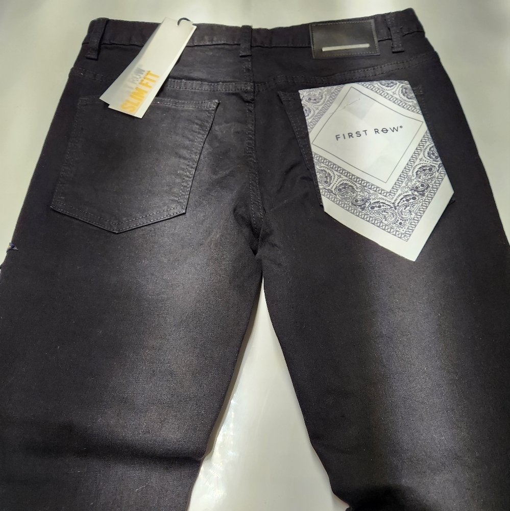 Nascar 🏁 🏎 Blk Denim Jeans👖 - Picture 10 of 10